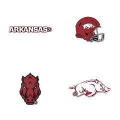 Budz | Arkansas Razorbacks | 4-Pack Bundle