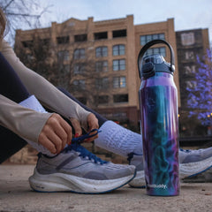 Bottle Buddy 32oz | Kansas Jayhawks | Skin + Budz Bundle