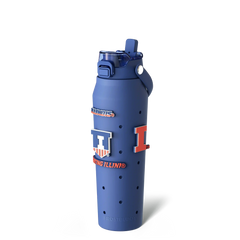 Bottle Buddy 32oz | Illinois Fighting Illini | Skin + Budz Bundle