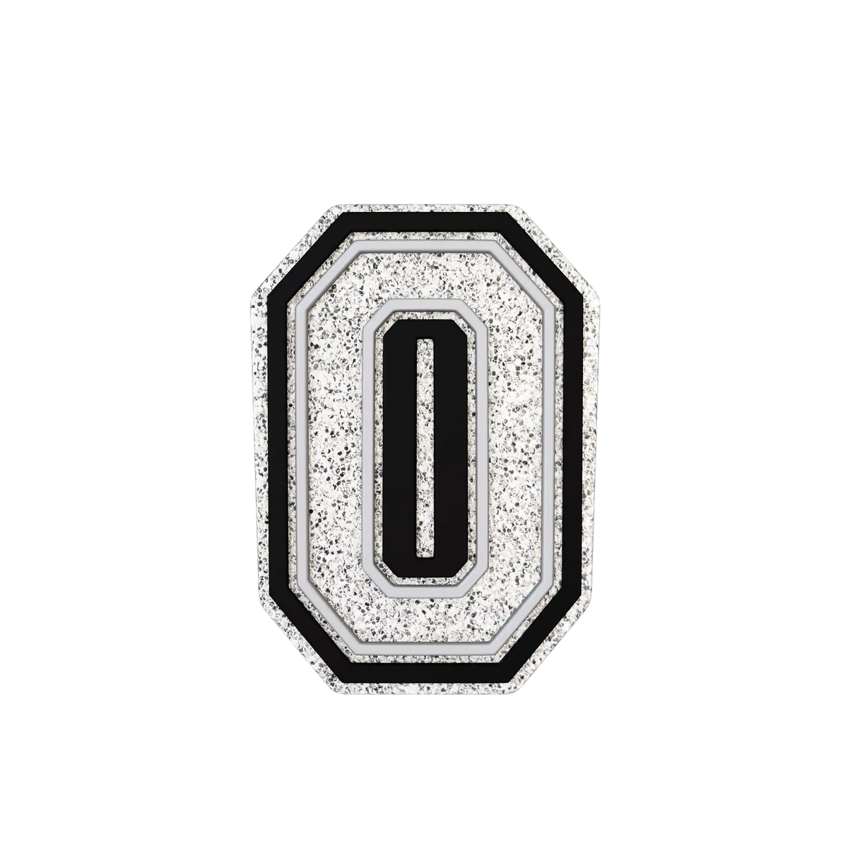 Budz | Silver Letter O